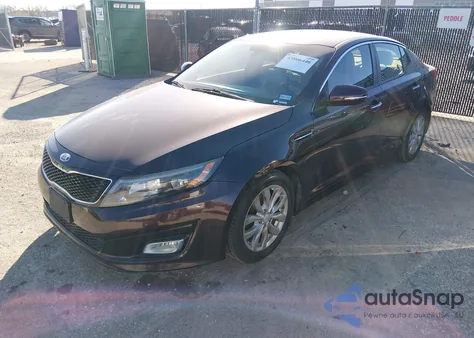 2014 Kia Optima Ex z USA, uszkodzony, nr VIN 5XXGN4A73EG309664